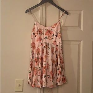 Super Cute Pink Floral Forever 21 Dress